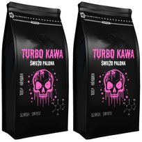 TURBO Kawa ziarnista Do ekspresu 2x1kg 100% Arabica SMAKU