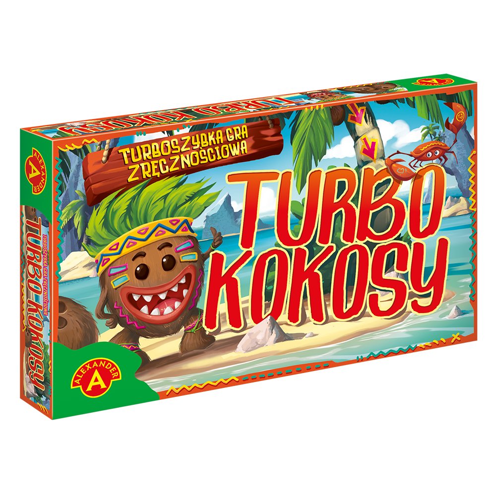 Turbo Kokosy (Skaczące Kulki), gra zręcznościowa, Alexander
