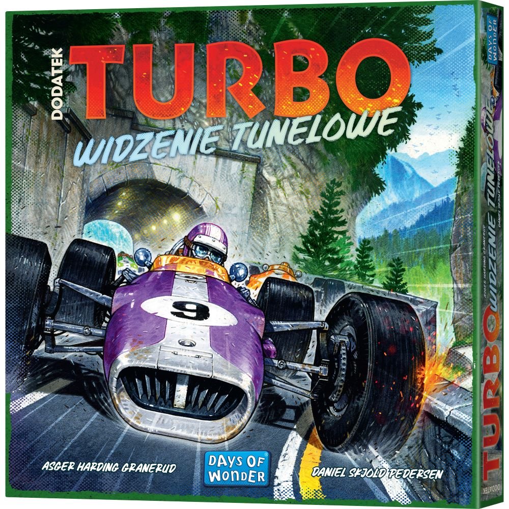 Turbo: Widzenie tunelowe (Tunnel Vision PL), gra planszowa, Rebel