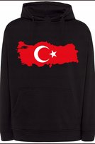 Turcja Bluza Męska Kaptur Modna Nadruk r.XL