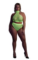 Turtle Neck and High Waist Slip XL/XXXXL Ouch! - Ouch