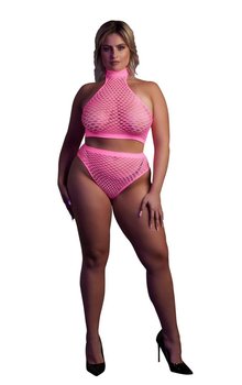 Turtle Neck and High Waist Slip XL/XXXXL Ouch! - Ouch