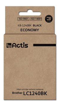 Tusz ACTIS KB-1240Bk Standard, czarny, 16 ml, LC1240Bk/LC1220Bk - Actis