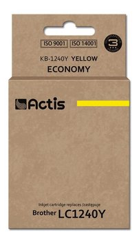 Tusz ACTIS KB-1240Y Standard, żółty, 19 ml, LC-1240Y/LC-1220Y - Actis