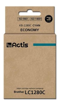 Tusz ACTIS KB-1280C Standard, błękitny, 19 ml, LC-1280C - Actis