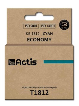 Tusz ACTIS KE-1812 Supreme, błękitny, 18 ml, T1812 - Actis