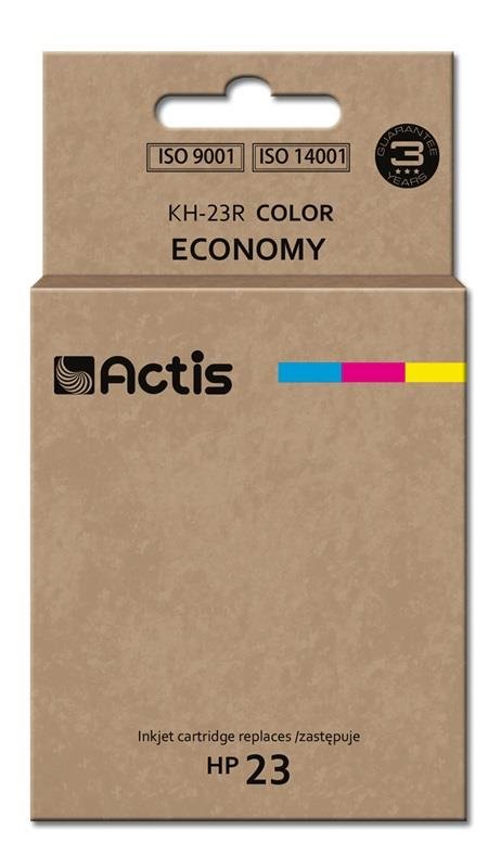 Tusz ACTIS KH-23R Standard, błękitny/purpurowy/zółty, 39 ml, 23 C1823D