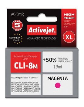 Tusz ACTIVEJET ACR-8M magenta do drukarki Canon - ActiveJet