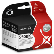 Tusz Asarto As-C550Bk, Czarny, 25 Ml, 6496B001 Asarto