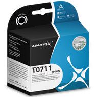 Tusz ASARTO AS-E711BK, czarny, 13 ml, C13T07114011 Asarto