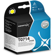 Tusz ASARTO AS-E714Y, żółty, 13 ml, C13T07144011 Asarto