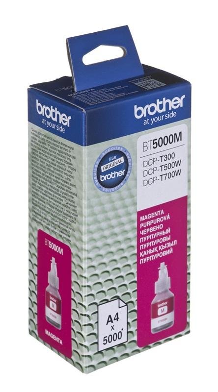 Tusz BROTHER BT-5000M, purpurowy, 41.8 ml