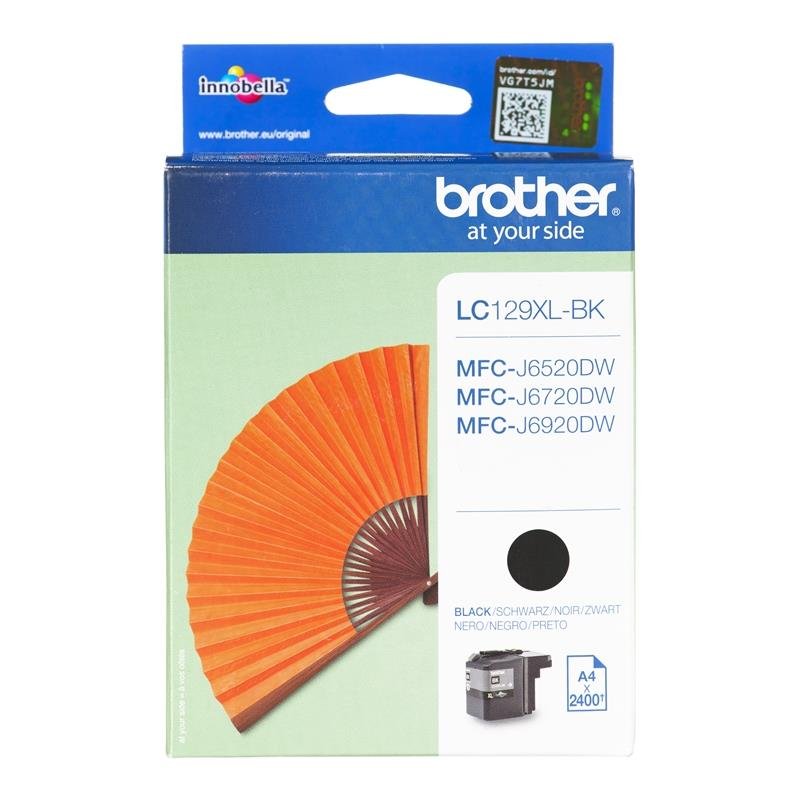 Tusz BROTHER LC129XLBK, czarny, 50 ml, LC-129XLBK