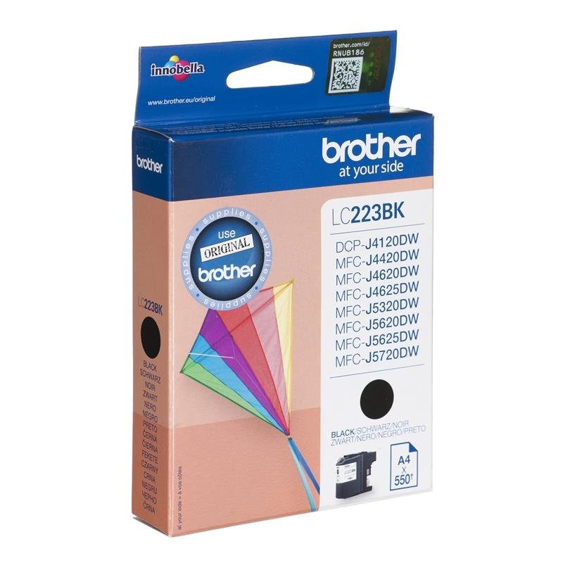Tusz BROTHER LC223BK, czarny