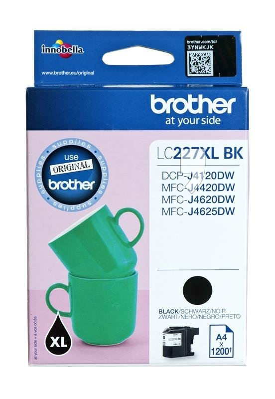 Tusz BROTHER LC227XLBK, czarny, LC-227XLBK
