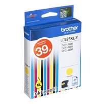 Tusz BROTHER LC525XLY, żółty, 1300 str. Brother