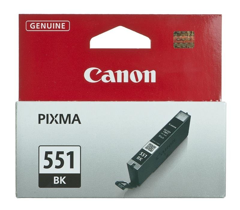 Tusz CANON CLI-551BK, czarny, 7 ml, 6508B001