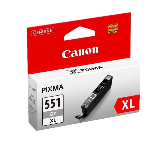 Tusz CANON CLI-551GY 6447B001 XL, szary, 11 ml