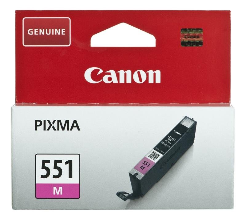 Tusz CANON CLI-551M, purpurowy, 7 ml