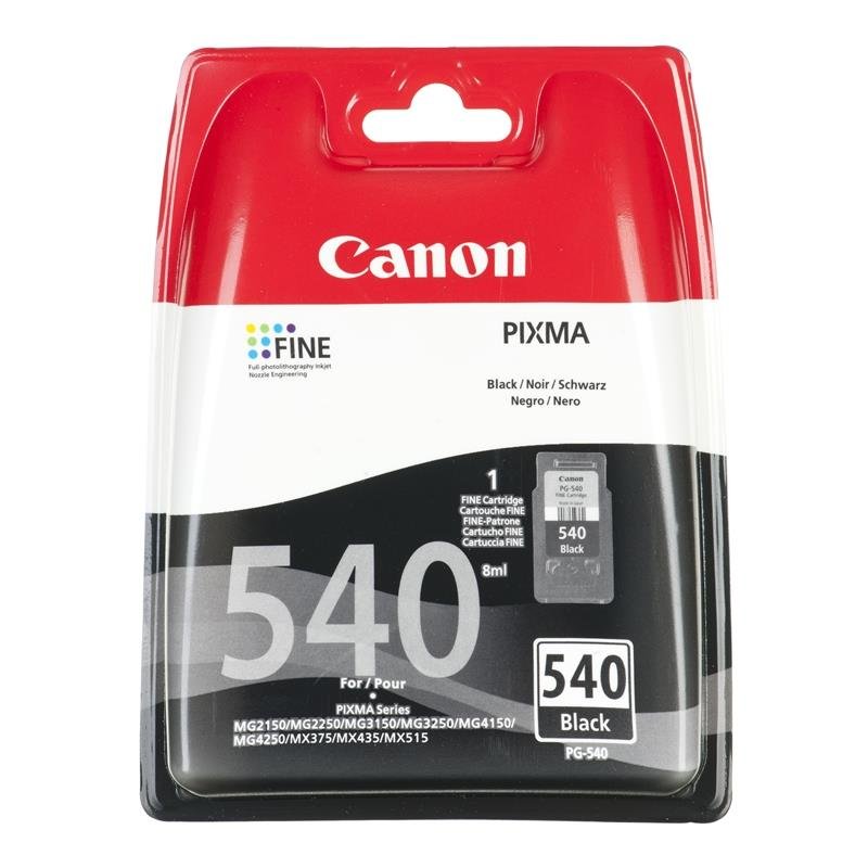 Tusz CANON nr.540 PG-540, czarny, 180 str.