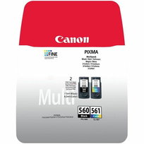 Tusz Canon PG560 CL561 Zestaw Black+Color 2 x 180 stron Canon
