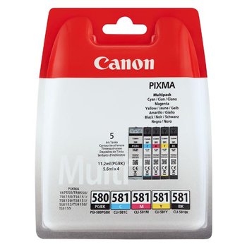 Tusz CANON PGI-580PGBK/CLI-581CMYBK Multi pack - Canon
