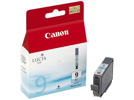 Tusz CANON PGI-9PC Photo, błękitny, 14 ml