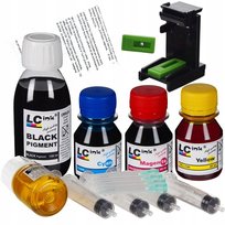 Tusz DO CANON PG 512 540 545 560 575 CL 511 546 576 ZESTAW AKCESORIA + KLIP LCink