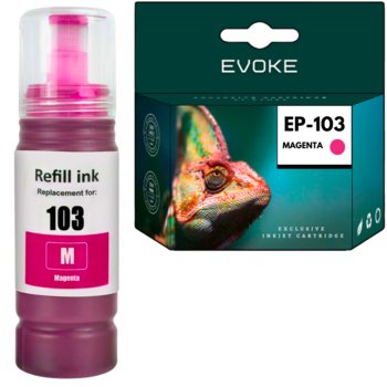 Tusz do drukarki Epson 103 czerwony 70 ml - Evoke