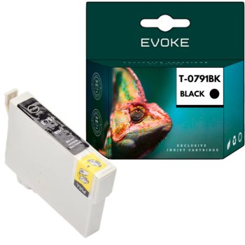 Tusz do drukarki Epson 791 czarny (black) | 18 ml | 760 stron - Evoke