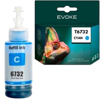 Tusz do drukarki Epson T6732 niebieski | 70 ml | 6500 stron | T6732C