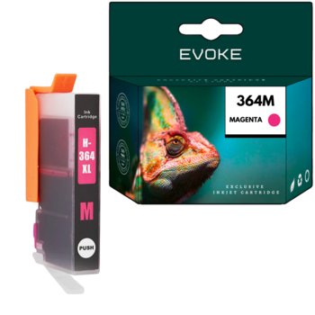 Tusz do drukarki HP 364XM czerwony (magenta) | 15 ml | 1870 stron | CB324EE - Evoke