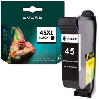 Tusz do drukarki HP 45 czarny (black) | 40 ml | 790 stron | 51645AE - Evoke