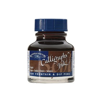 Tusz do Kaligrafii 30 ml SEPIA W&N INK - KURETAKE