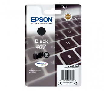 Tusz Epson 407 Black C13T07U140 2 600 stron - Epson