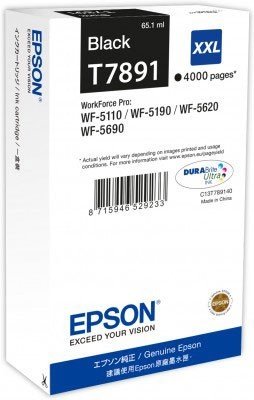 Tusz EPSON C13T789140, czarny, 65.1 ml