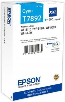 Tusz EPSON C13T789240, błękitny, 34.2 ml - Epson