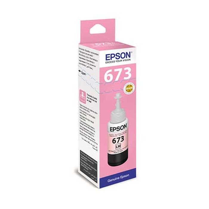 Tusz EPSON nr.673 T6736, jasny purpurowy, 70 ml