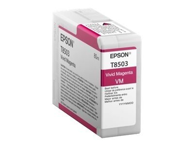 Tusz EPSON Photo Vivid C13T850300, purpurowy, 80 ml