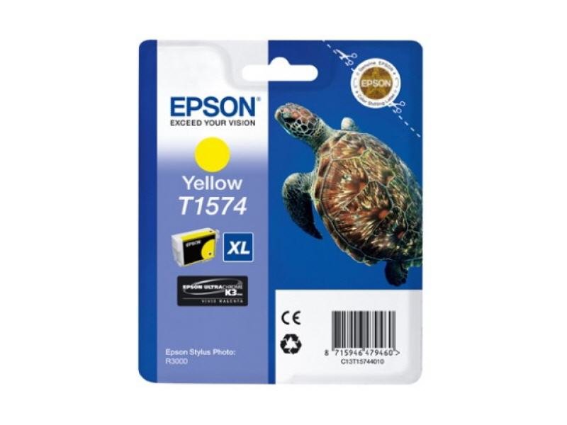 Tusz EPSON T1574, żółty, 25.9 ml