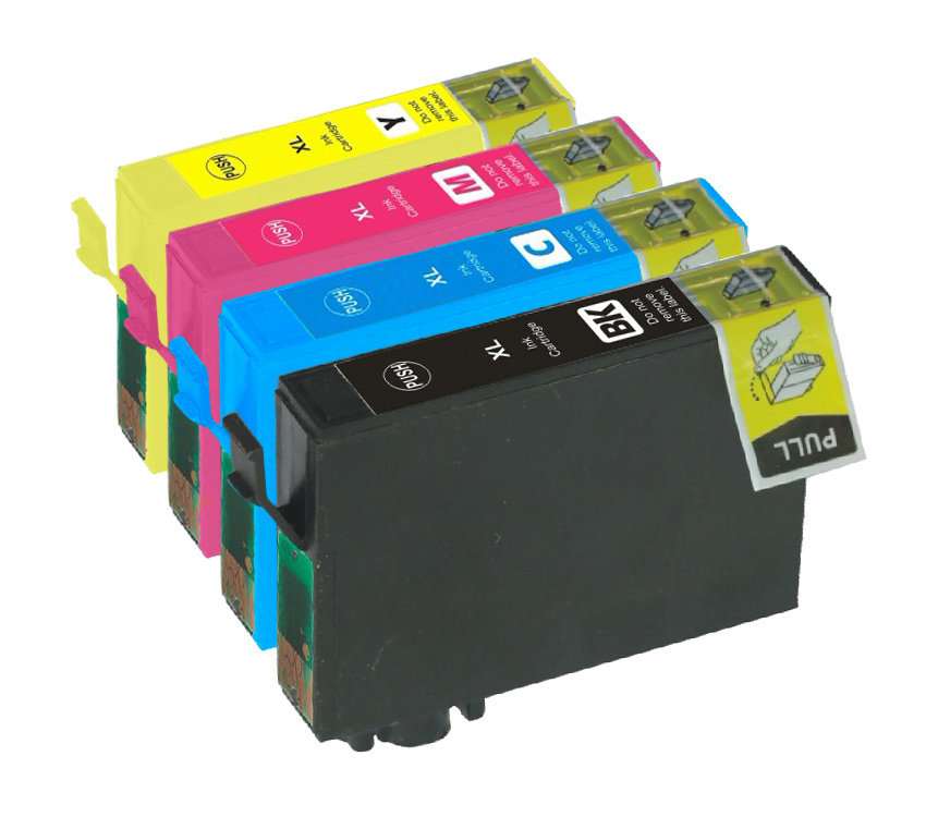 Tusz EPSON T2636, czarny, błękitny, żółty, purpurowy, 41.3 ml
