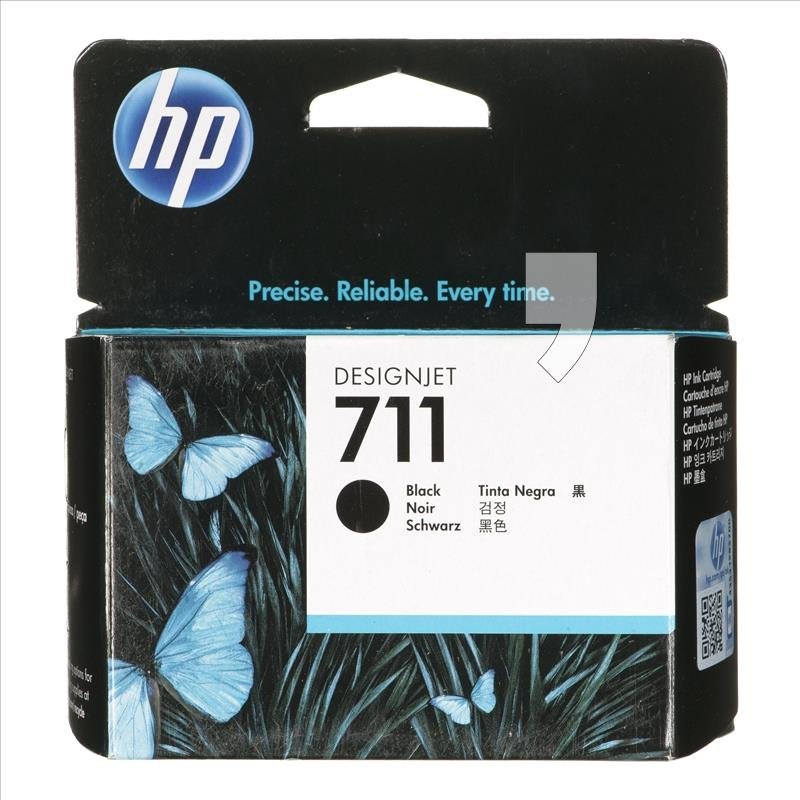 Tusz HP 711, czarny, 80 ml