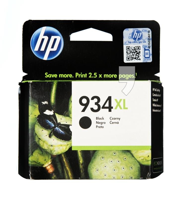 Tusz HP 934XL, czarny, 25.5 ml