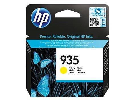 Tusz HP 935 C2P22AE, żółty, 400 str.