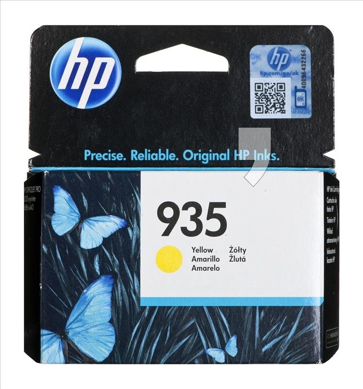 Tusz HP 935, żółty, 4.5 ml