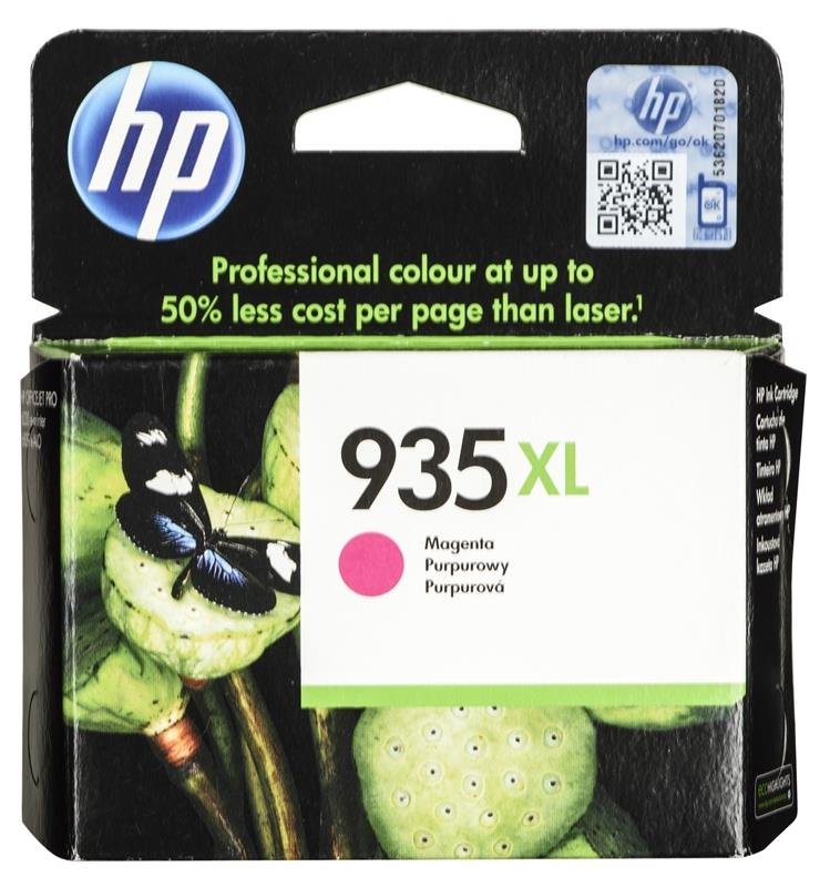 Tusz HP 935XL, purpurowy, 9.5 ml