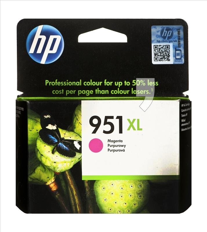 Tusz HP 951XL, purpurowy, 1500 str., CN047AE