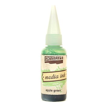 Tusz Media Ink 20 ml - apple green - Pentart