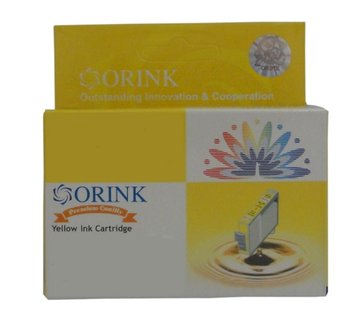 Tusz ORINK, żółty, 19.5 ml, LC985Y - Orink