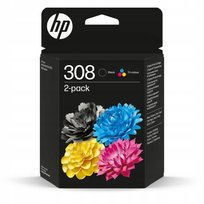 Tusz oryginalny HP 308 czarny i kolor dwupak atrament HP Inc